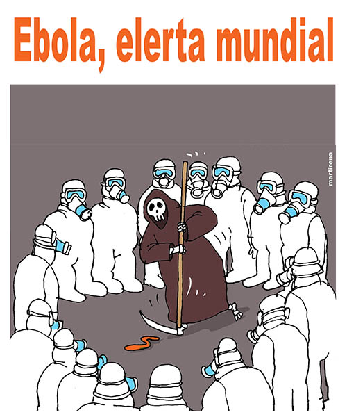 Virus ébola, alerta mundial Virus ébola, alerta mundial