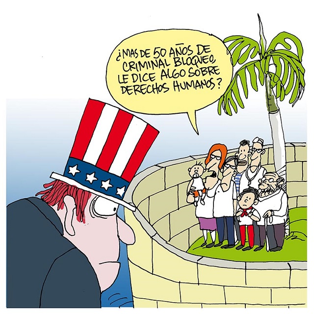 Bloqueo-Derechos humanos Bloqueo-Derechos humanos
