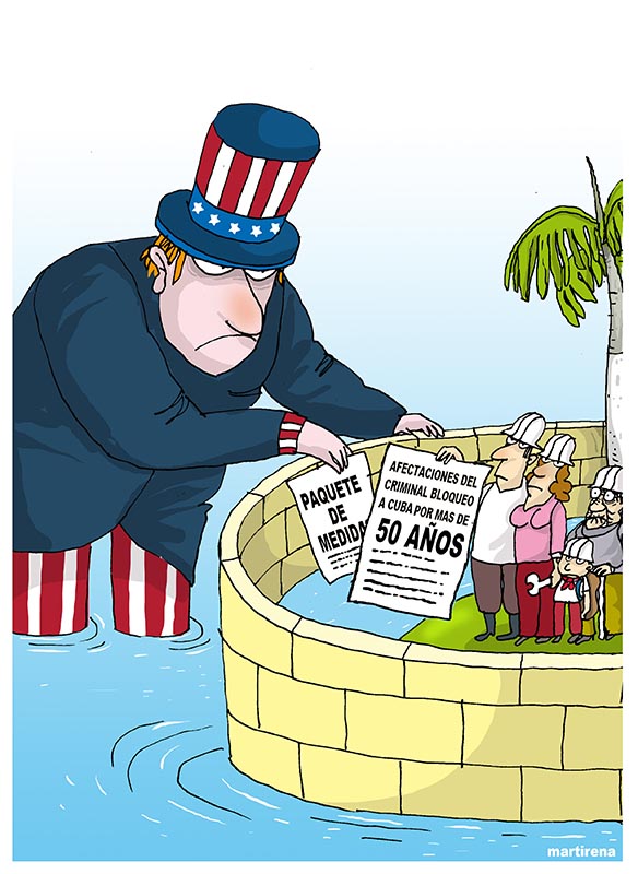 Afectaciones del criminal bloqueo a Cuba por más de 50 años Afectaciones del criminal bloqueo a Cuba por más de 50 años
