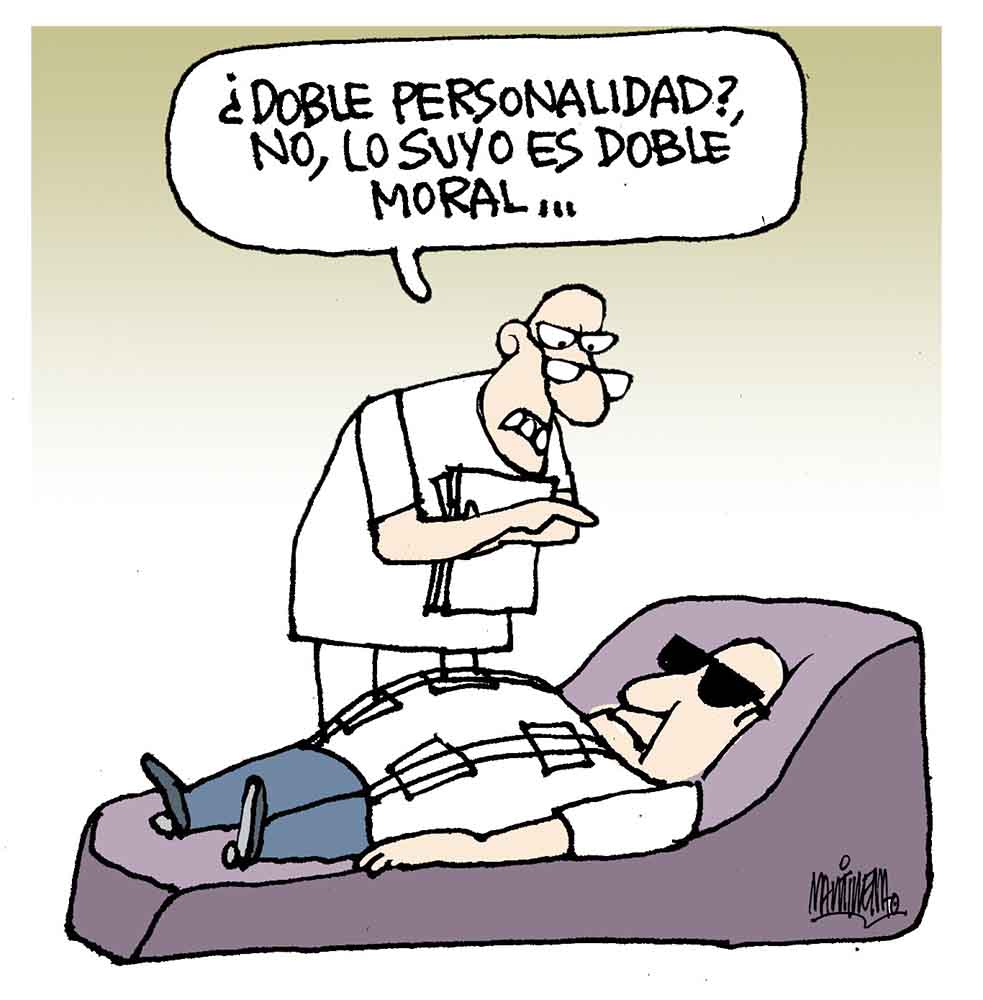 Doble personalidad-doble moral Doble personalidad-doble moral