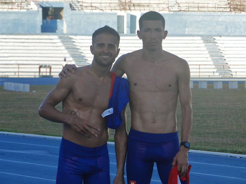 Copa Cuba, 2023, atletismo, Ronney y Dairan Copa Cuba, 2023, atletismo, Ronney y Dairan