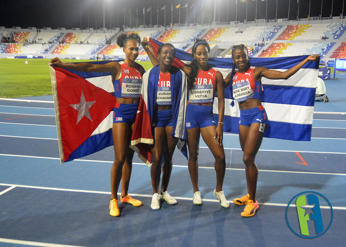 Relevo 4x400 femenino San Salvador 