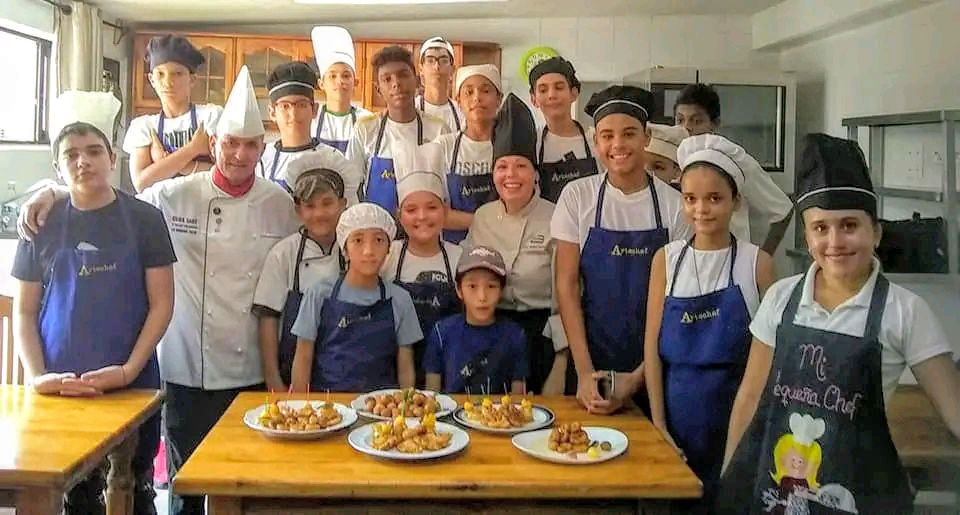Taller de cocina para niños en Cuba 1 Taller de cocina para niños en Cuba 1