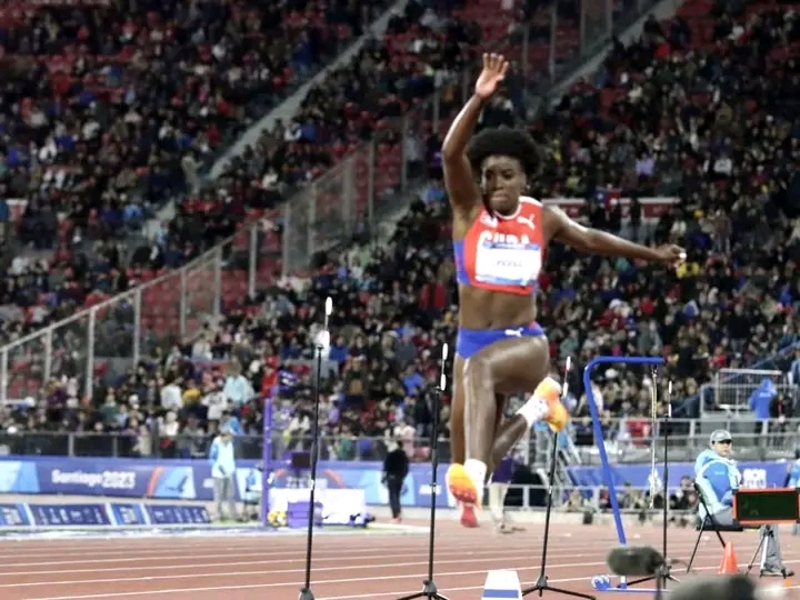 Leyanis Pérez, Panamerciano, Santiago 2023 Leyanis Pérez, Panamerciano, Santiago 2023