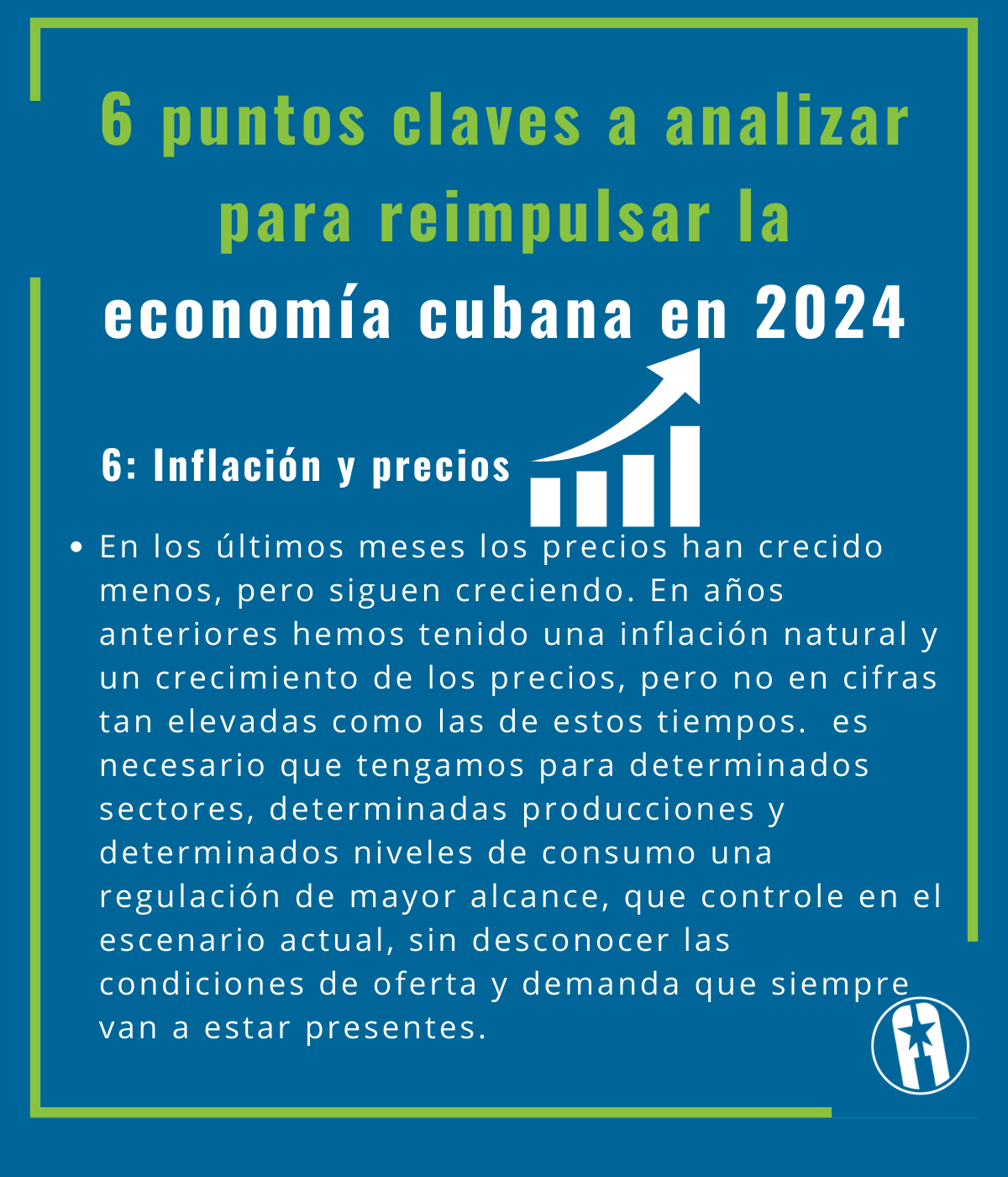 6 puntos claves a analizar para reimpulsar la economía cubana en 2024 6 puntos claves a analizar para reimpulsar la economía cubana en 2024