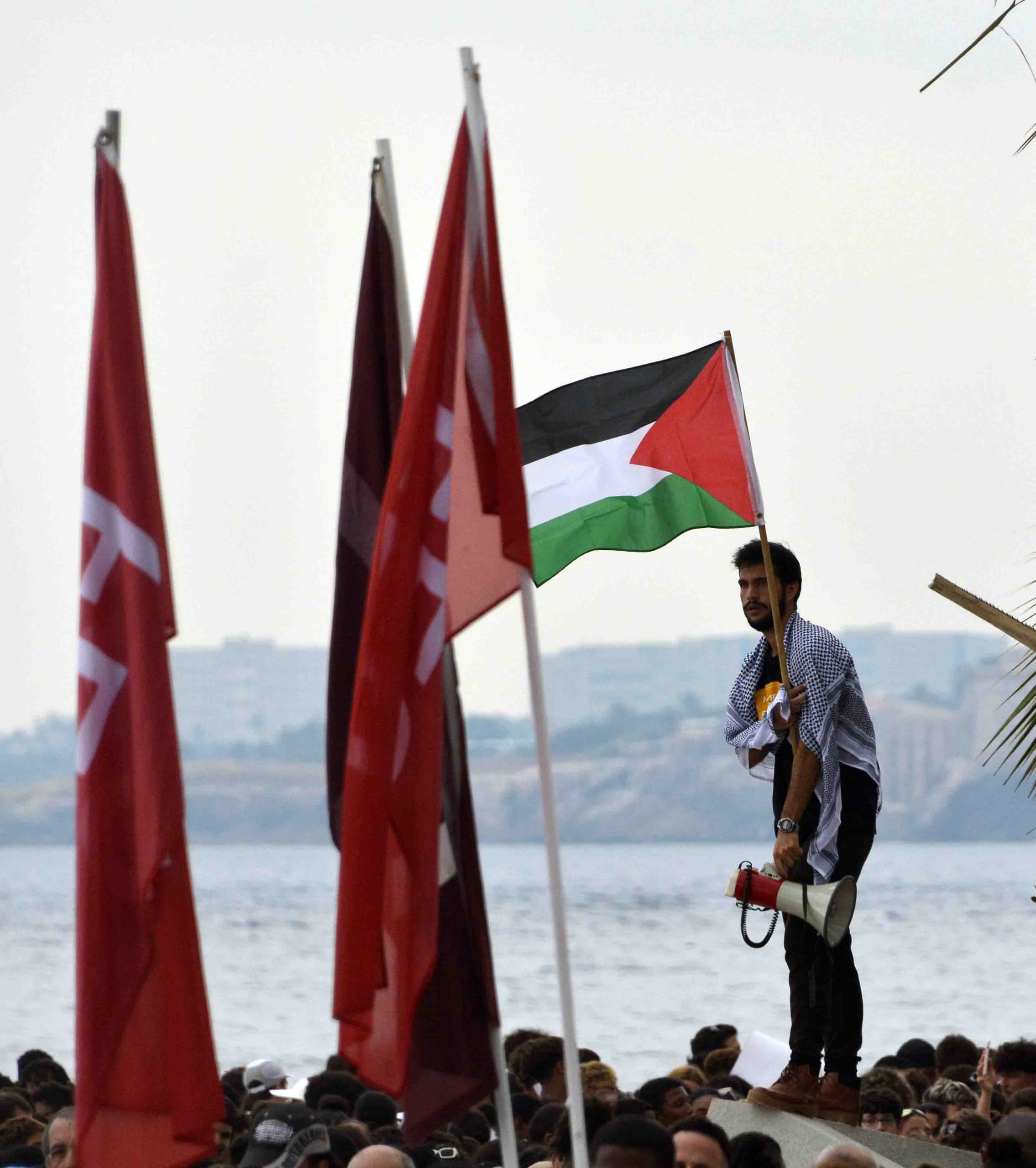 La Habana marcha en solidaridad con Palestina. La Habana marcha en solidaridad con Palestina.
