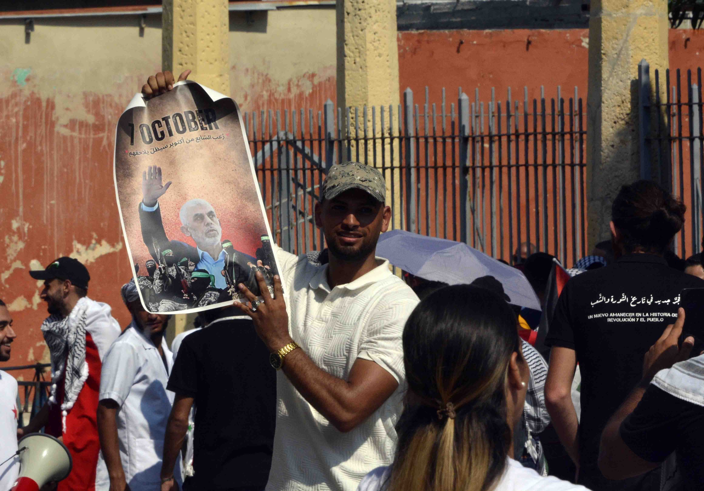 La Habana marcha en solidaridad con Palestina. La Habana marcha en solidaridad con Palestina.