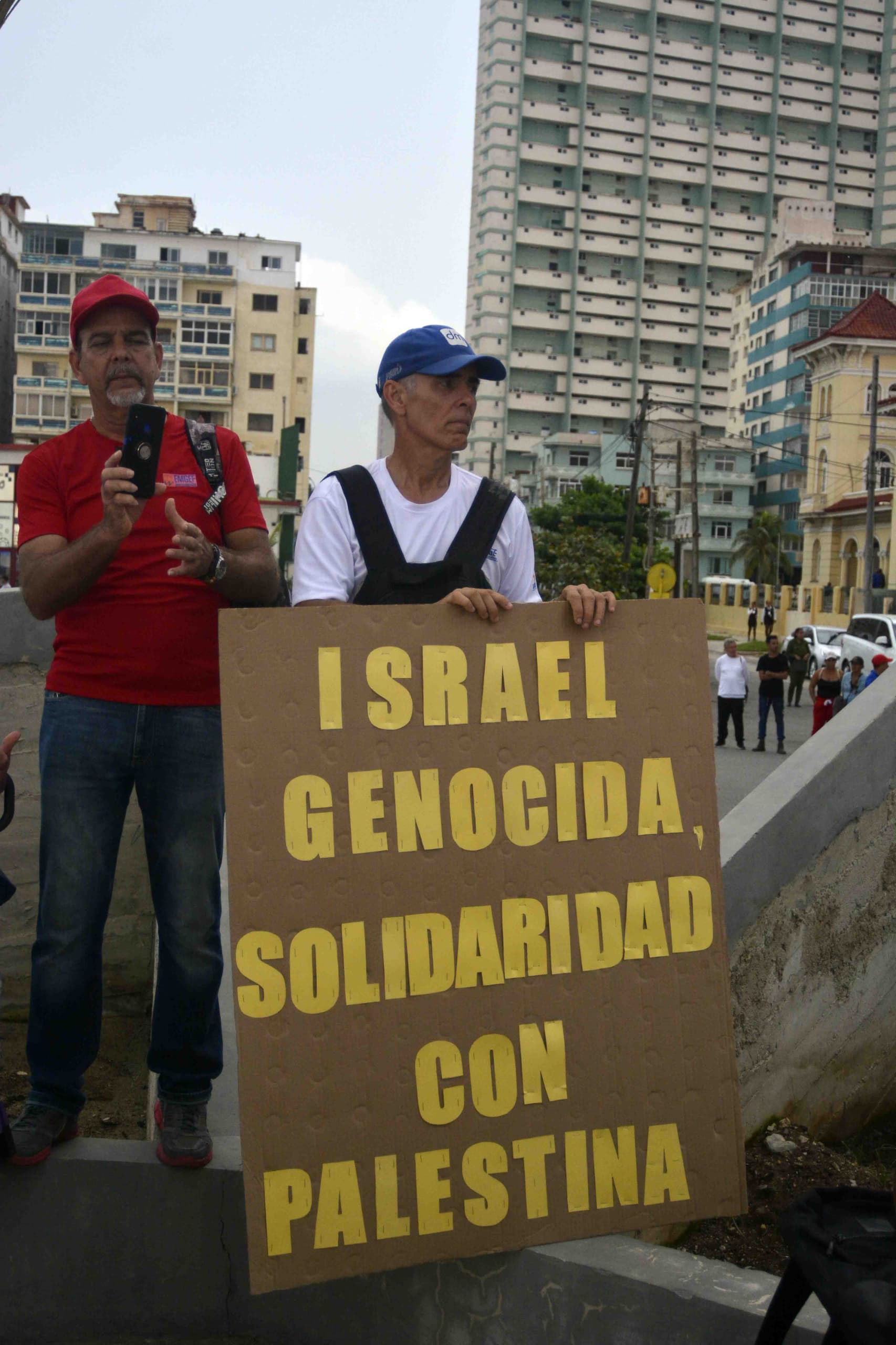 La Habana marcha en solidaridad con Palestina. La Habana marcha en solidaridad con Palestina.