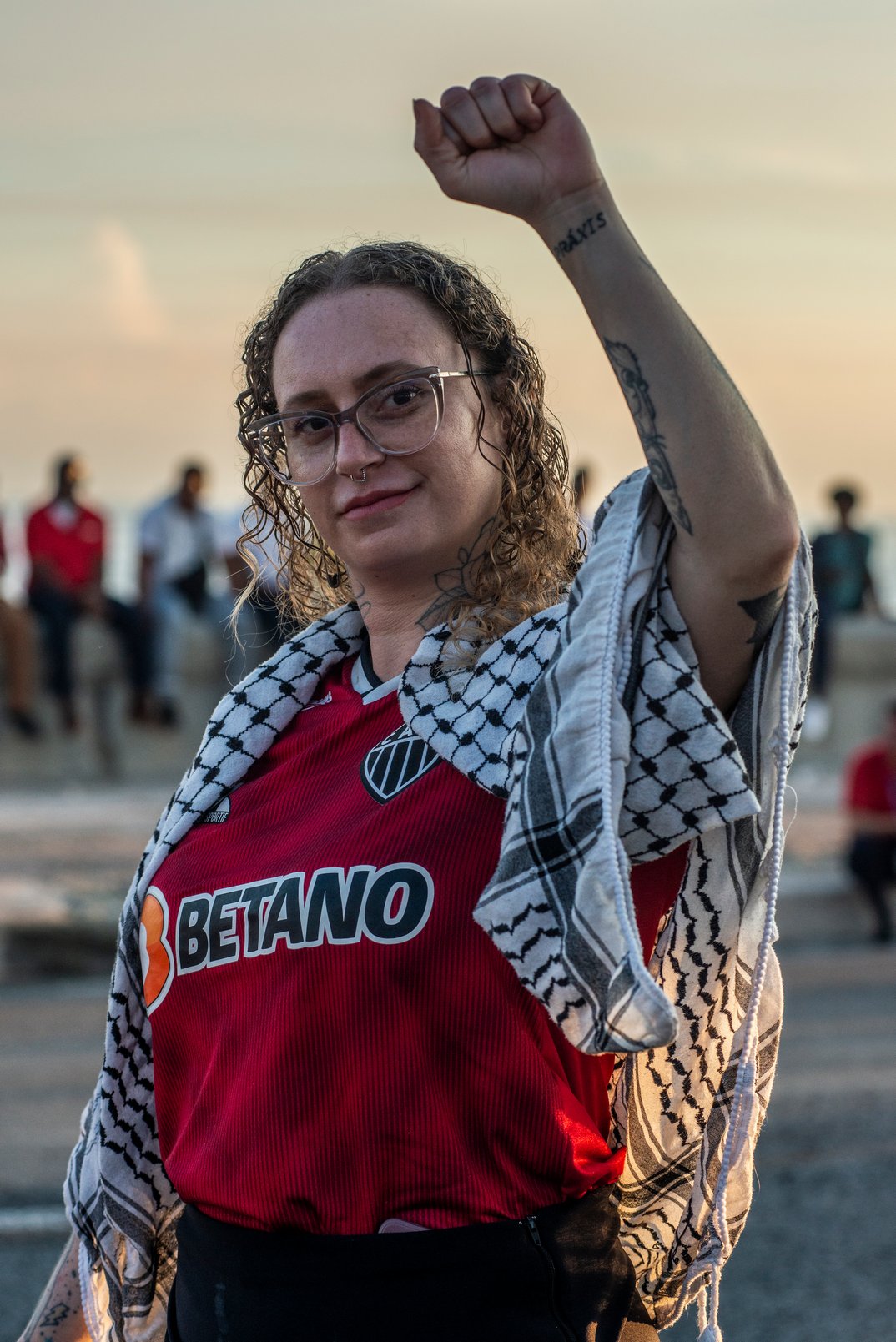 Hoy mi lente es por Palestina 