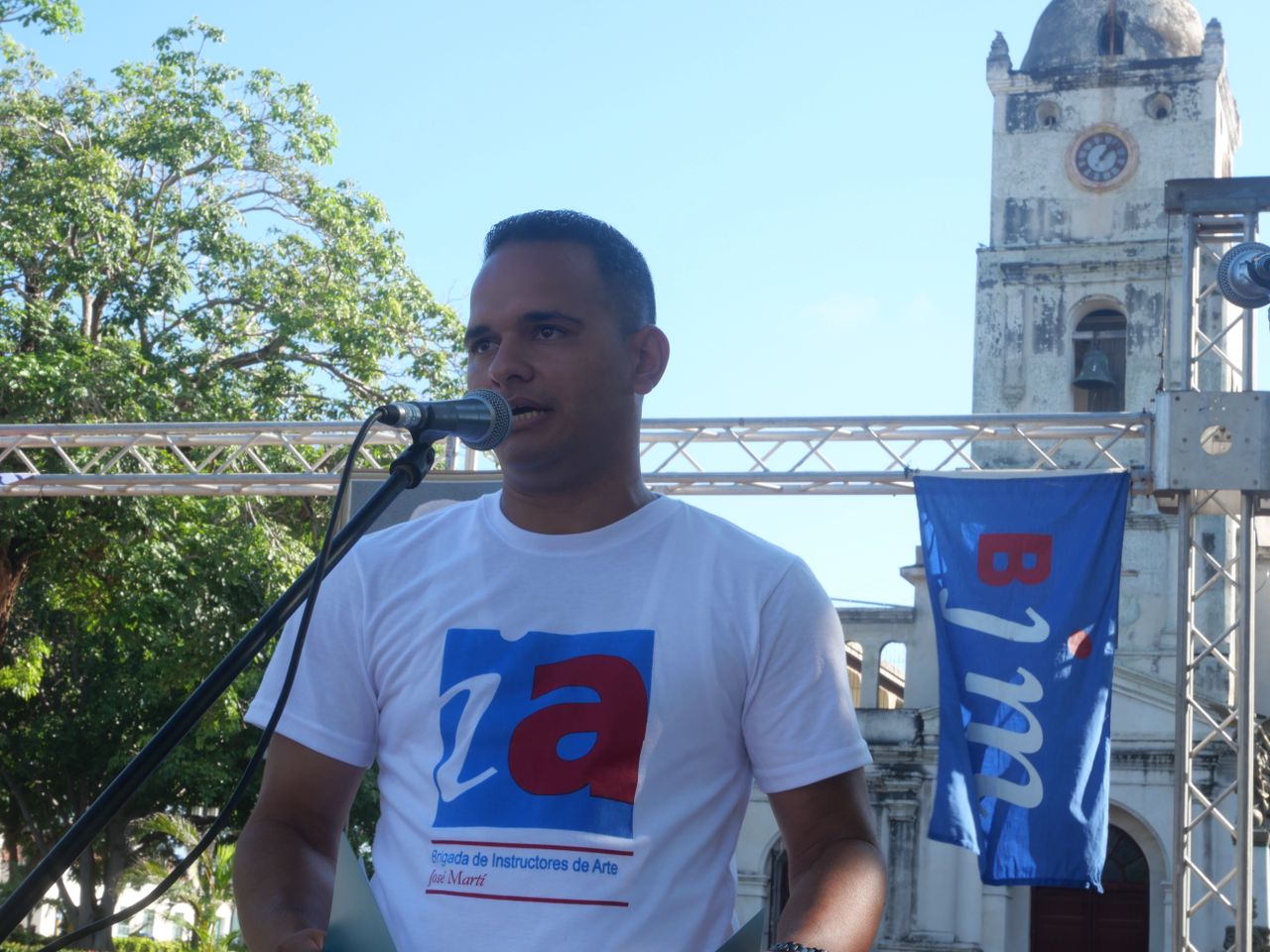 Holguín fue sede del acto nacional por el aniversario 21 de la Brigada de Instructores de Arte José Martí (BJM).