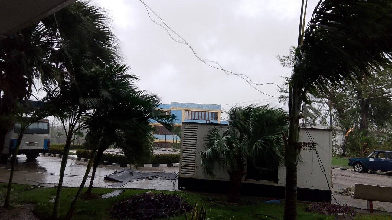 Daños en la Universidad de Oriente tras el paso del huracán Melissa: Foto: Luis Alberto Portuondo Ortega 