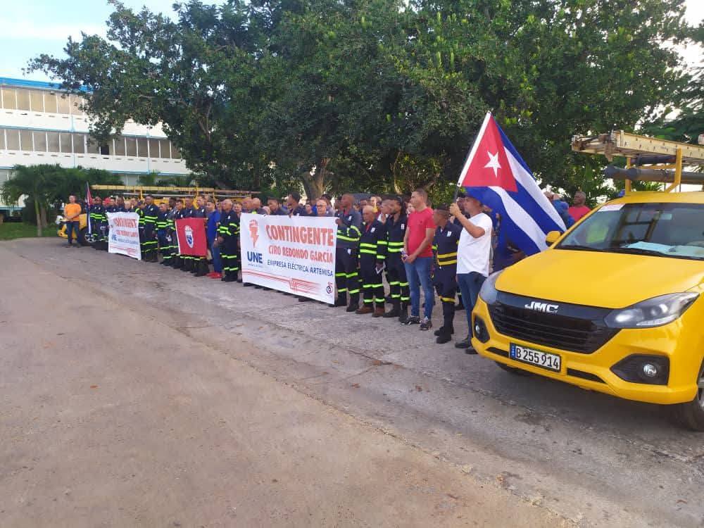 Linieros de Artemisa rumbo a Oriente