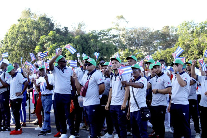 Desfile por el primero de mayo
