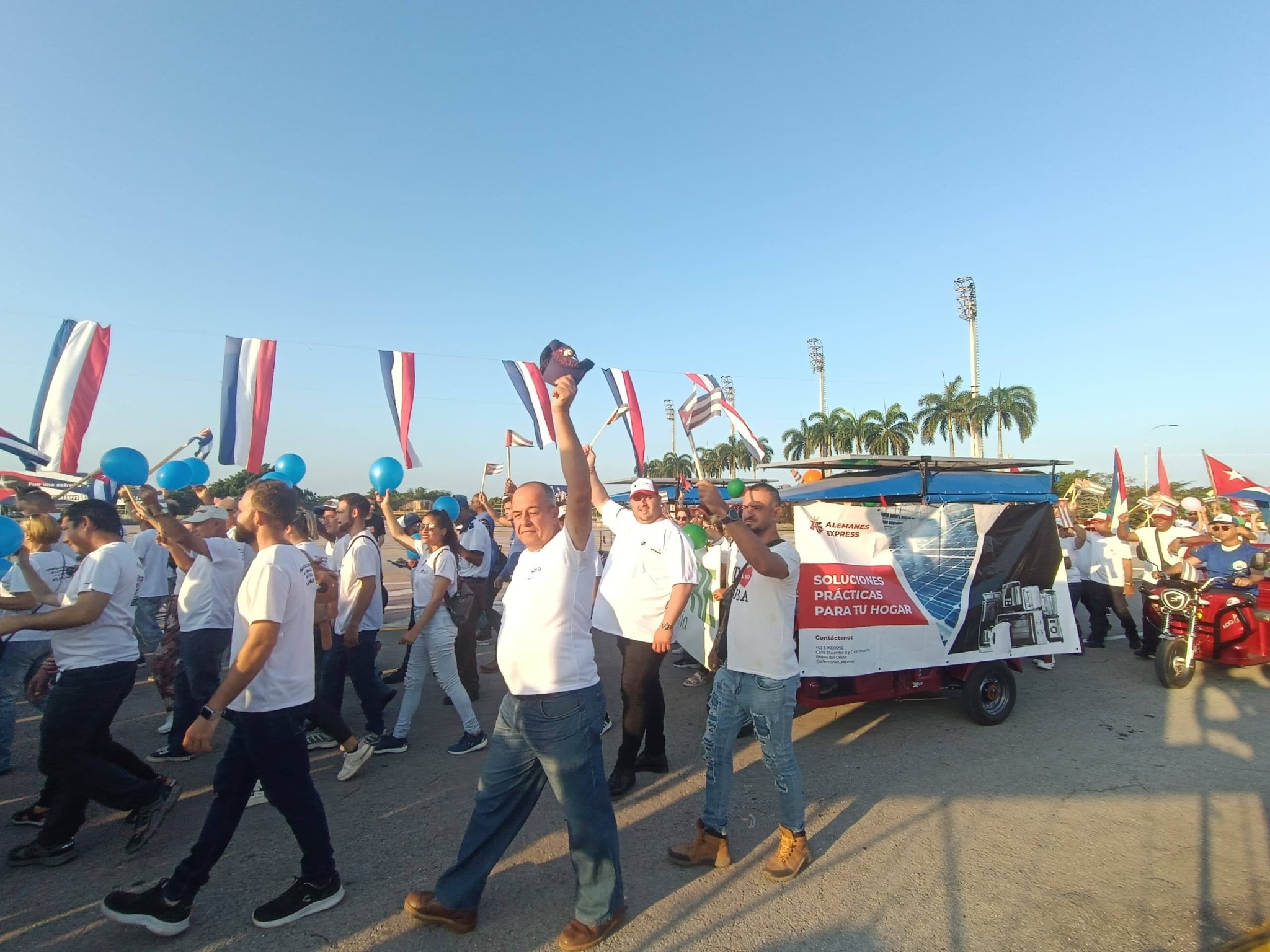 Desfile por el primero de mayo