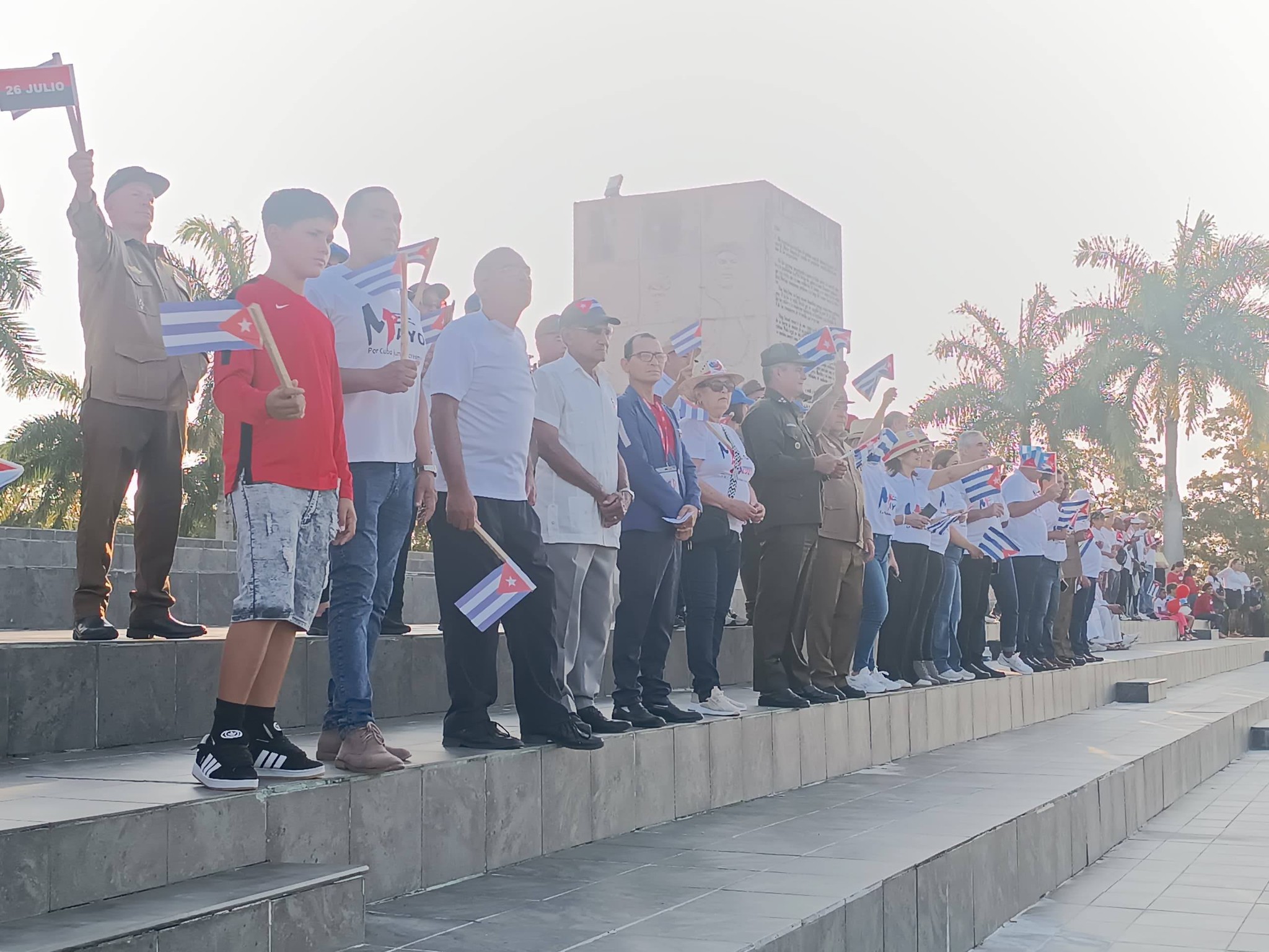 Desfile por el primero de mayo 