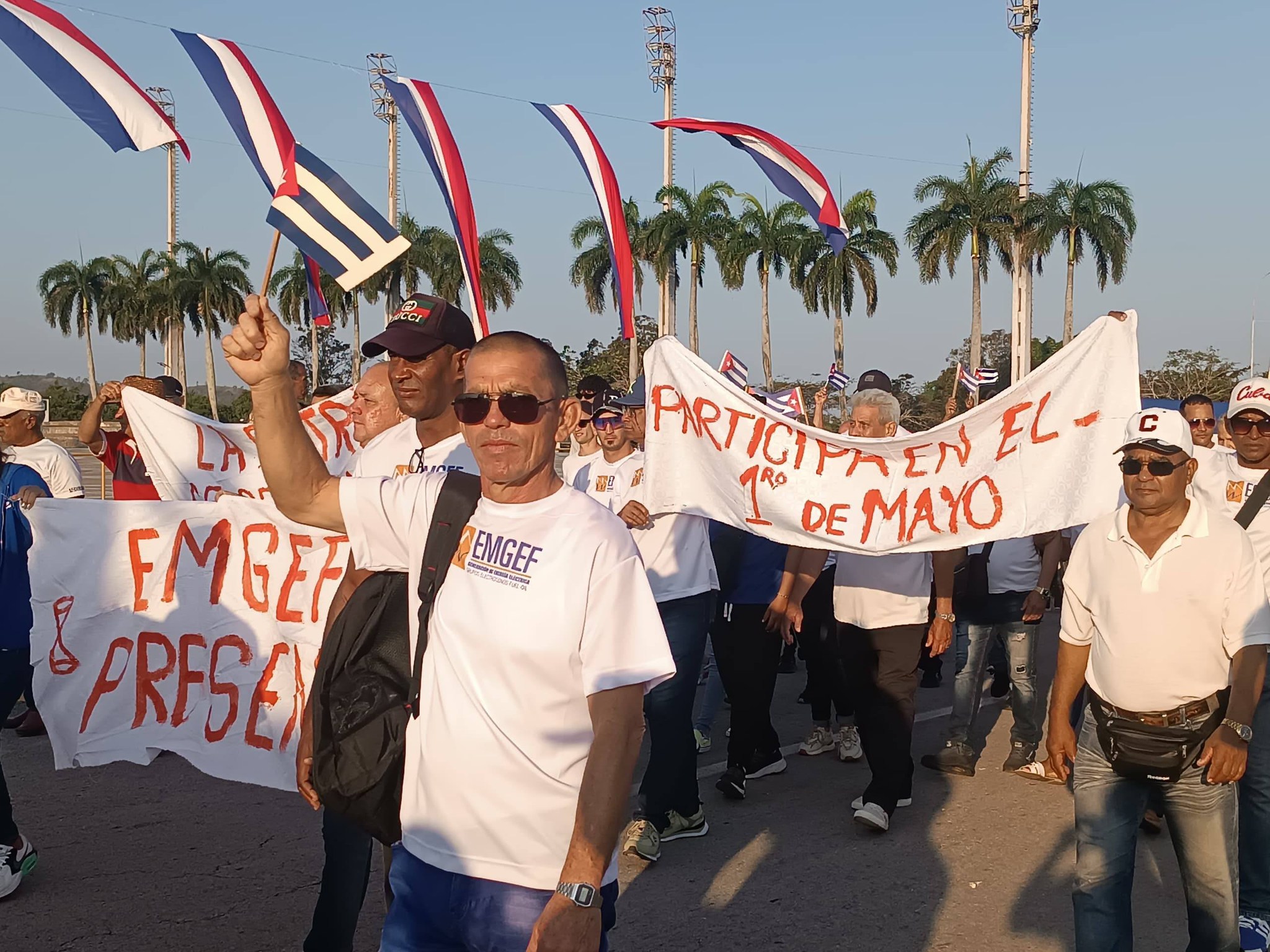 Desfile por el primero de mayo