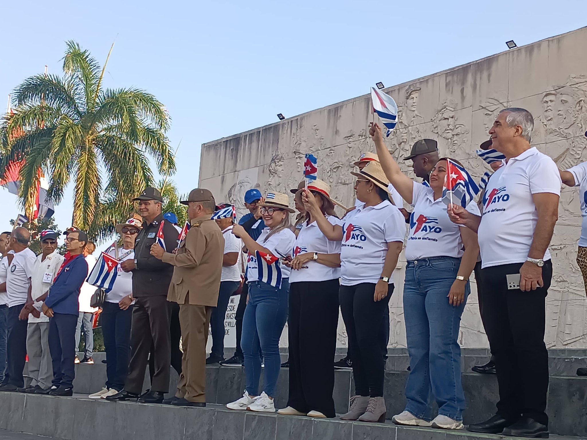 Desfile por el primero de mayo 